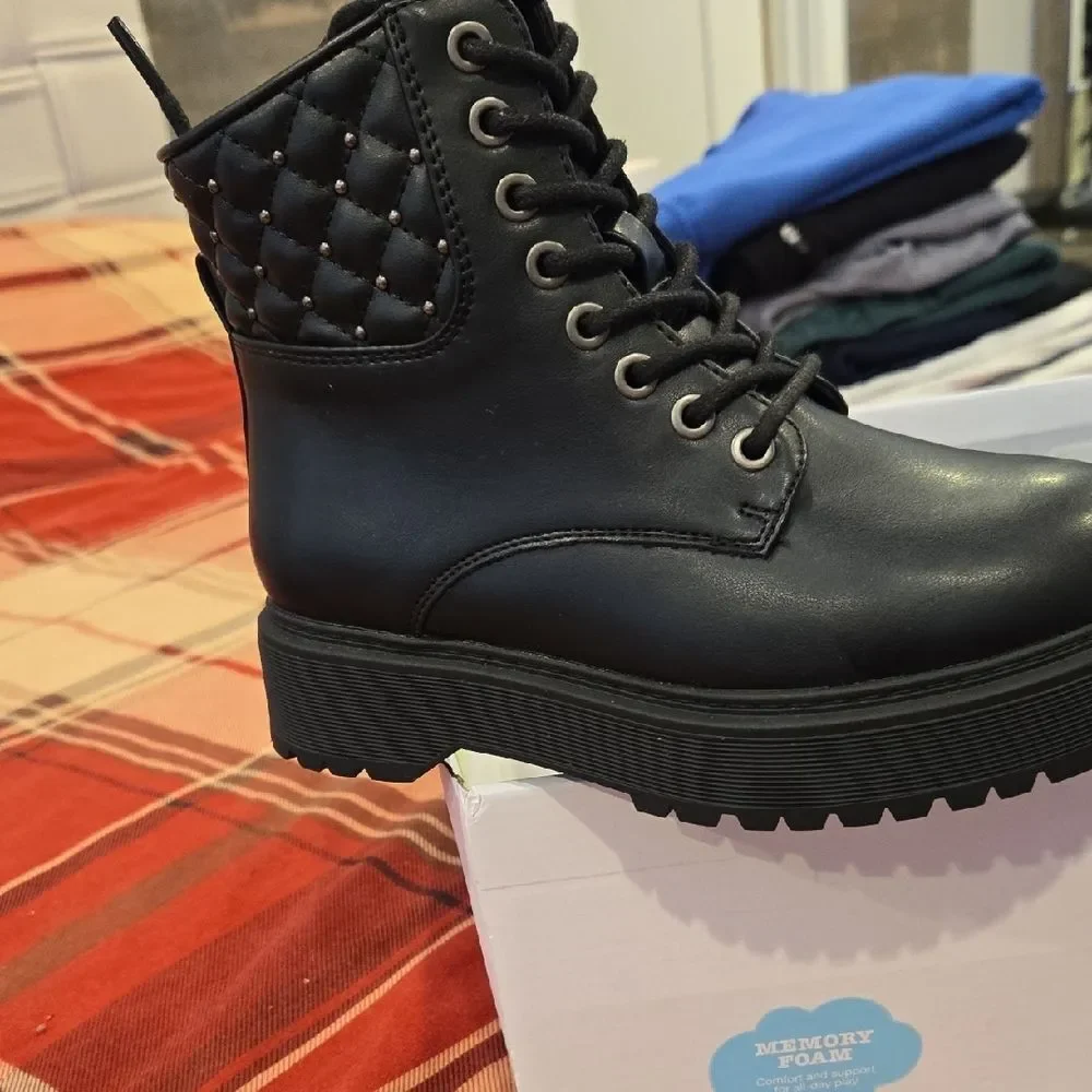 Stylish Black Kids Boots